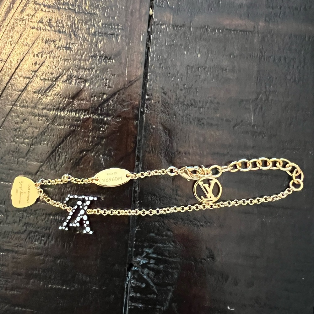Louis Vuitton x Yayoi Kusama Collaboration Infinity Dots Bracelet M0969A  RARE - Picture 7 of 9